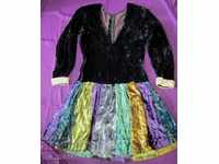 60s Velvet Women's Dress