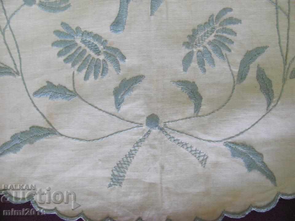 19th Century Hand Embroidery Monogram A - 5