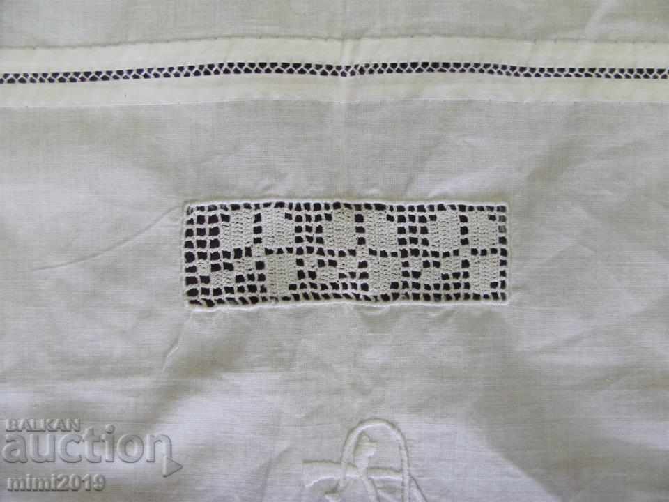 19th century Women's Apron Monogram Z / A / P - 6 19th century Women's Apron Monogram Z / A / P - 6