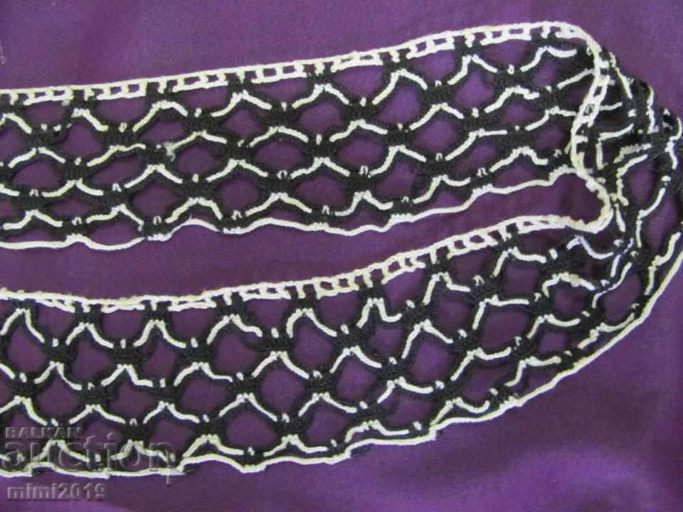 Delivery of 19th century 2 pcs. Hand Knitted Lace Delivery of 19th century 2 pcs. Hand Knitted Lace