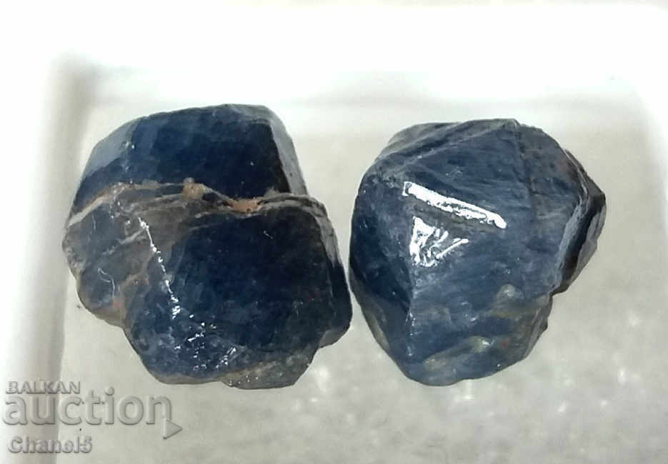 2 pcs NATURAL SAPPHIRE - AFRICA - 13.45 carats (395) with price 19.90 BGN | € 10.17 2 pcs NATURAL SAPPHIRE - AFRICA - 13.45 carats (395) with price 19.90 BGN | € 10.17