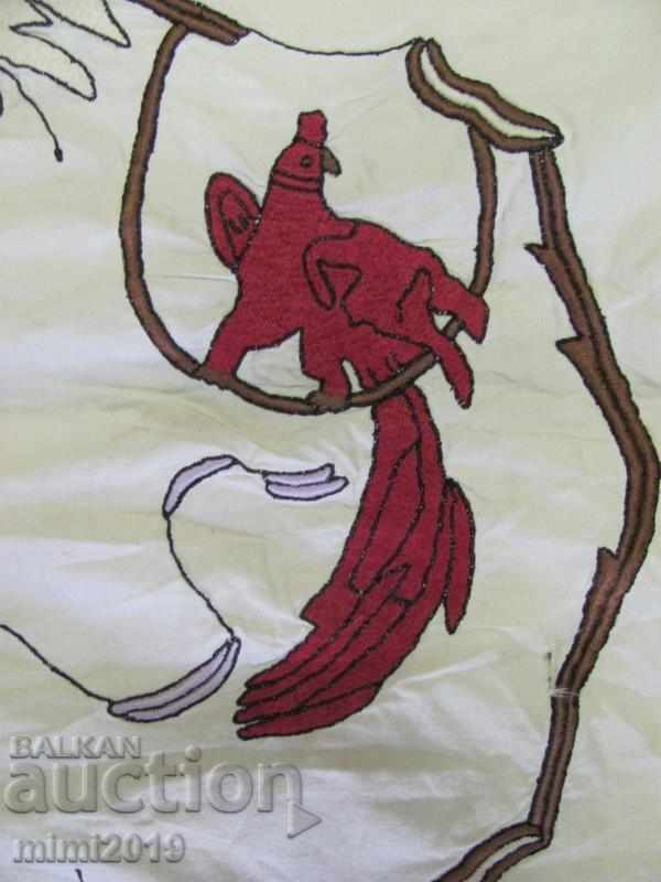 Аукцион 60-те Машинна Бродерия Калъфка за Възглавница Аукцион 60-те Машинна Бродерия Калъфка за Възглавница