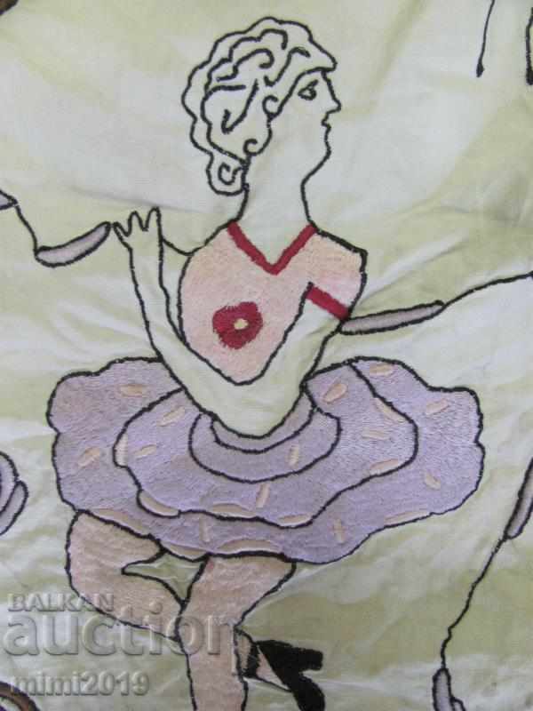 60-те Машинна Бродерия Калъфка за Възглавница - 5 60-те Машинна Бродерия Калъфка за Възглавница - 5