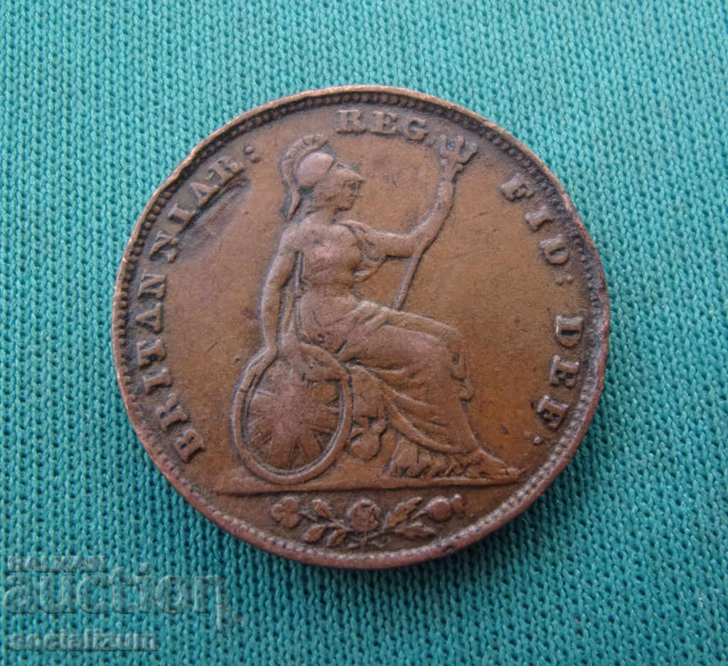 Αγγλία ¼ Penny 1848