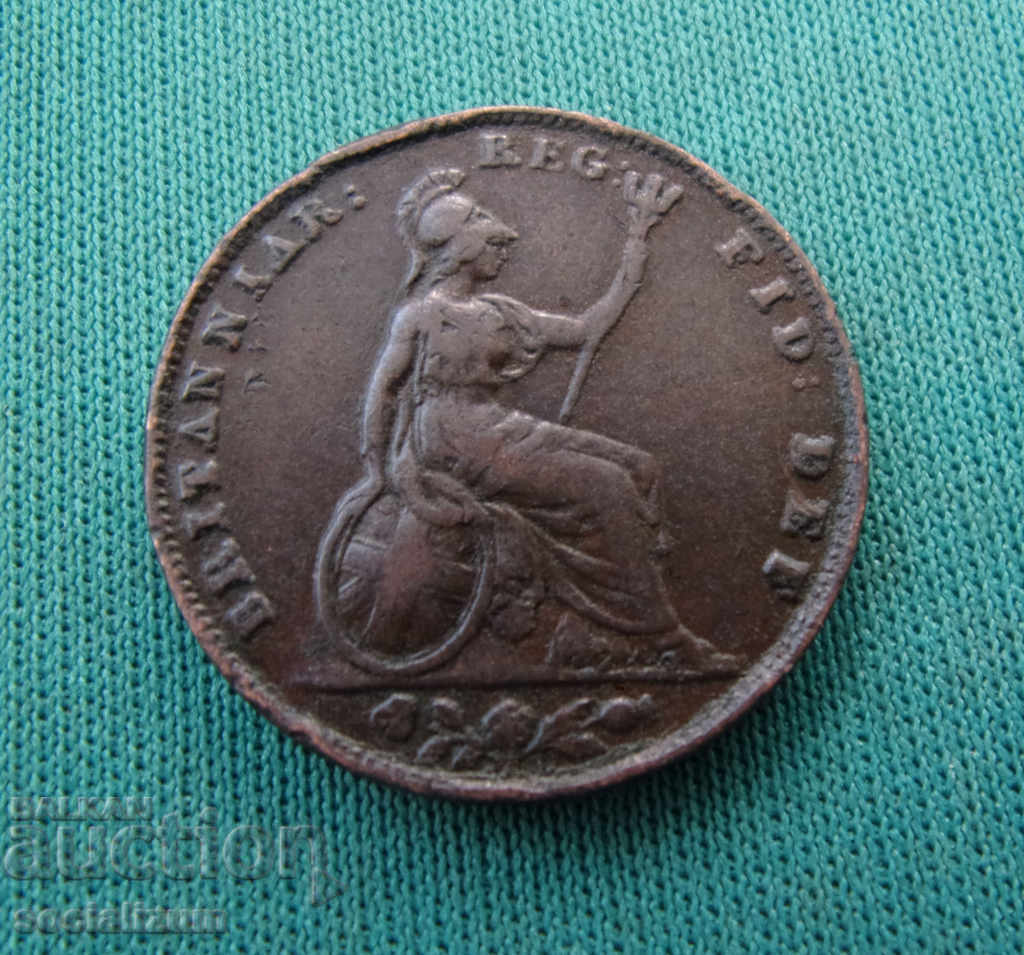 Αγγλία ¼ Penny 1853