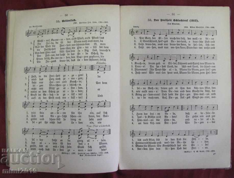 Delivery of 1925 Book of German Songs Delivery of 1925 Book of German Songs