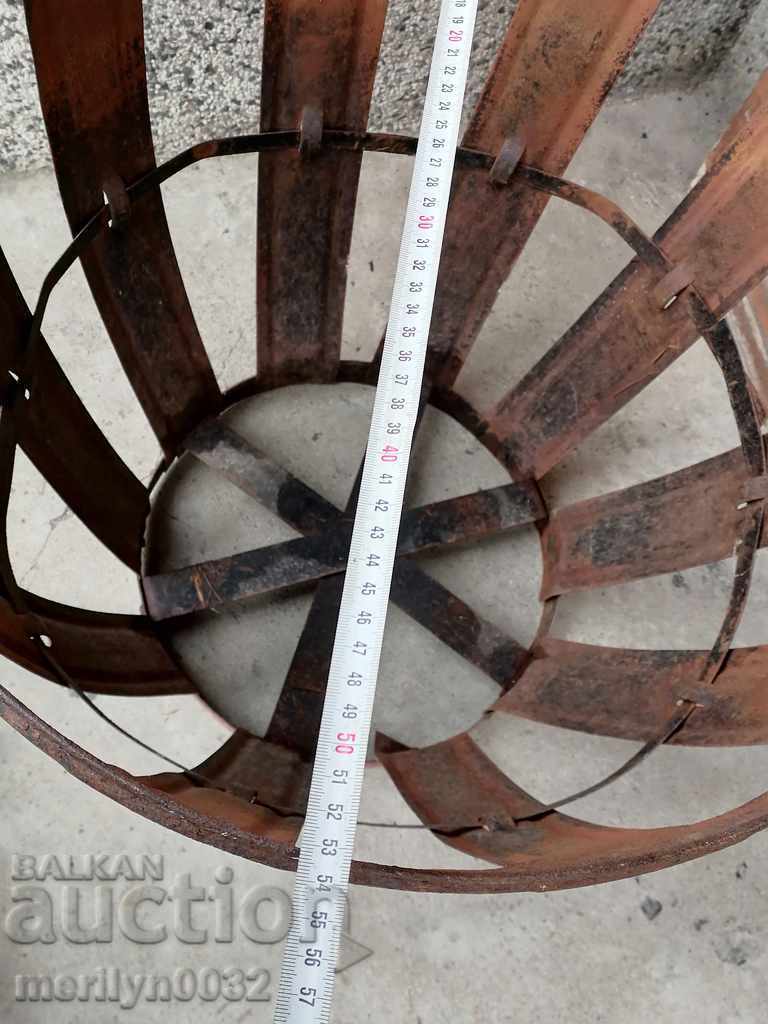 Μεταλλικό καλάθι για σφυρήλατο σίδερο Damadjana - 7 Μεταλλικό καλάθι για σφυρήλατο σίδερο Damadjana - 7