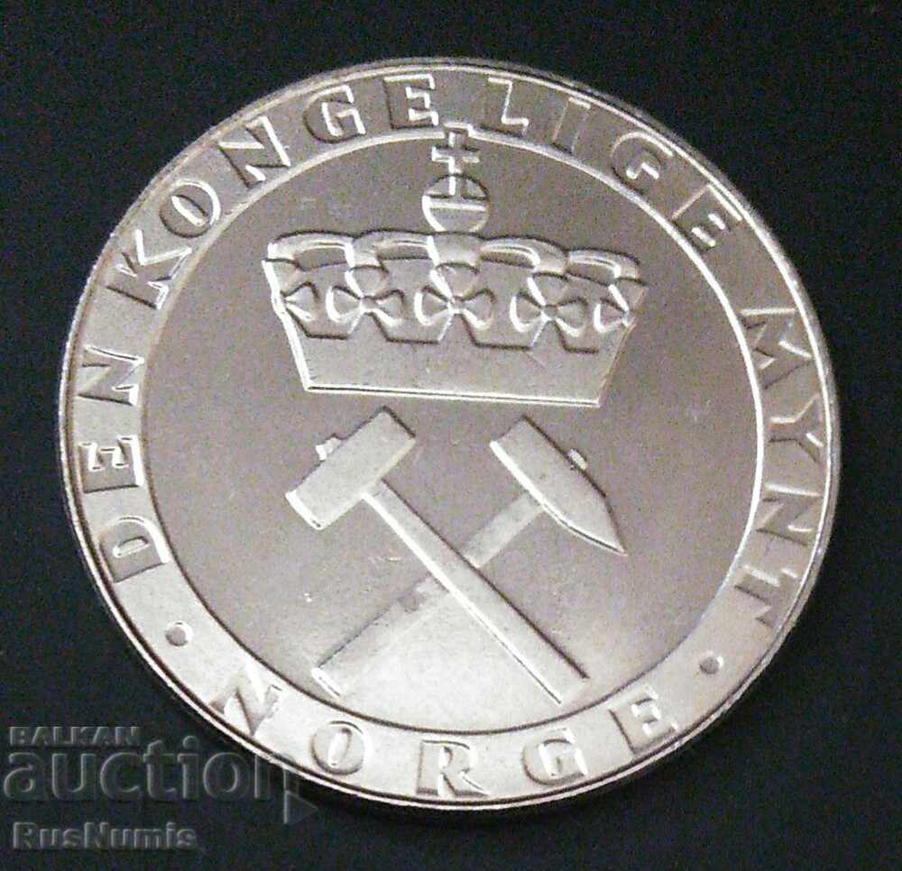Норвегия. 5 крони 1986 г. 300 год. Монетен двор.UNC.
