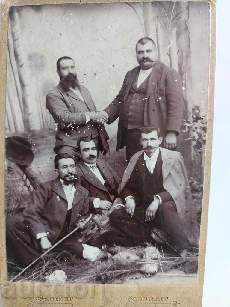 END OF THE 19TH CENTURY PRINCIPALITY OF BULGARIA PHOTO PHOTO CARDBOARD