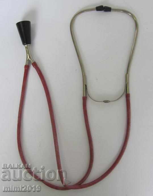 19th century Binaoral Stethoscope with bakelite bell with price 60.00 BGN | € 30.68 19th century Binaoral Stethoscope with bakelite bell with price 60.00 BGN | € 30.68