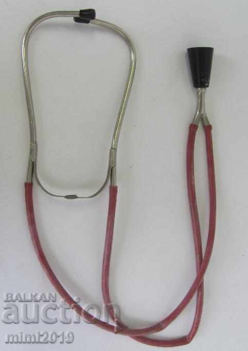 19th century Binaoral Stethoscope with bakelite bell with price 60.00 BGN | € 30.68 19th century Binaoral Stethoscope with bakelite bell with price 60.00 BGN | € 30.68
