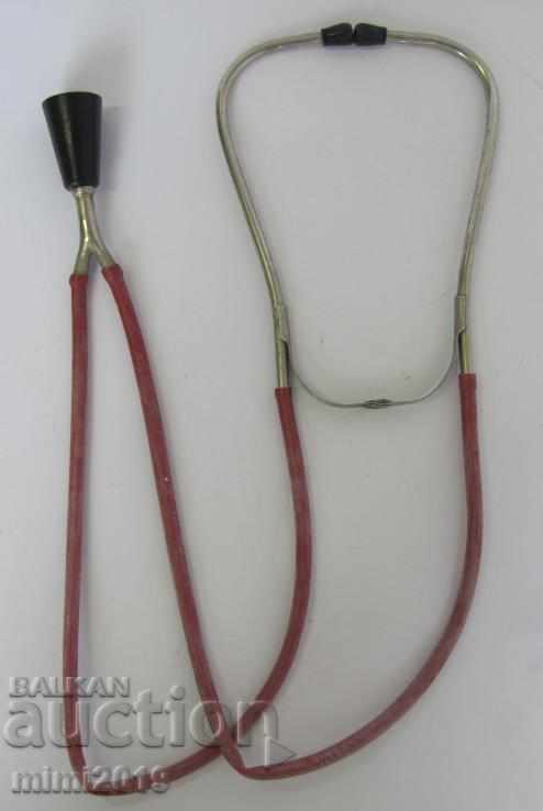 19th century Binaoral Stethoscope with bakelite bell - 6 19th century Binaoral Stethoscope with bakelite bell - 6