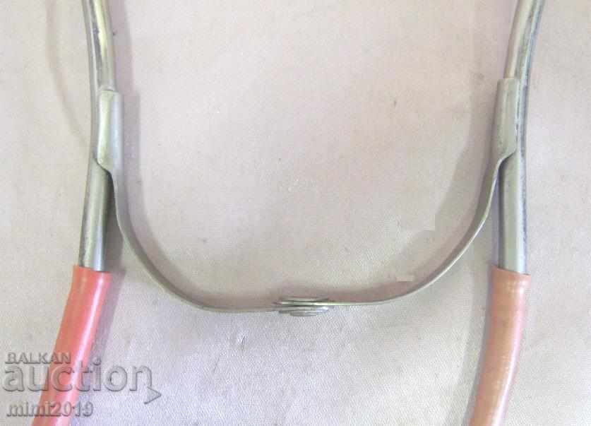 Livrarea Stetoscop binaoral din secolul al XIX-lea cu clopot din bakelită