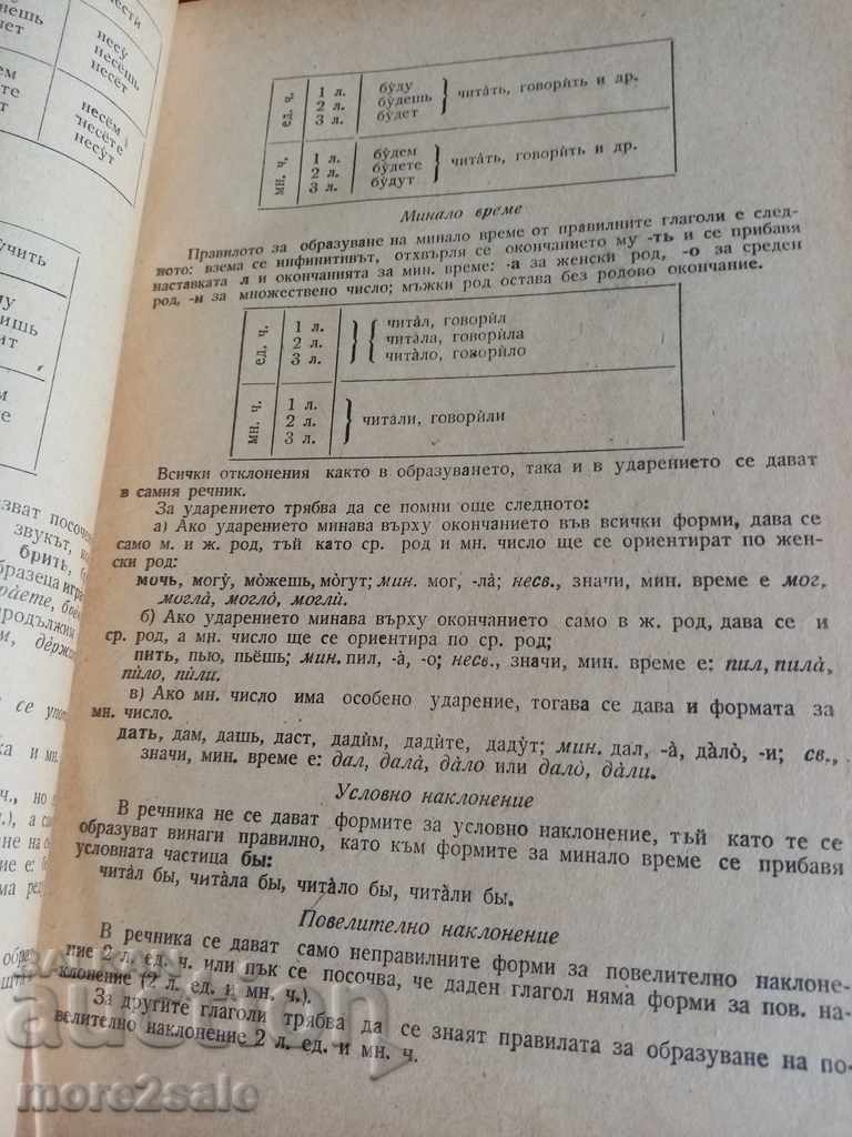 Доставка на УЧЕБЕН Руско-български речник - 1953 - около 30 000 думи Доставка на УЧЕБЕН Руско-български речник - 1953 - около 30 000 думи