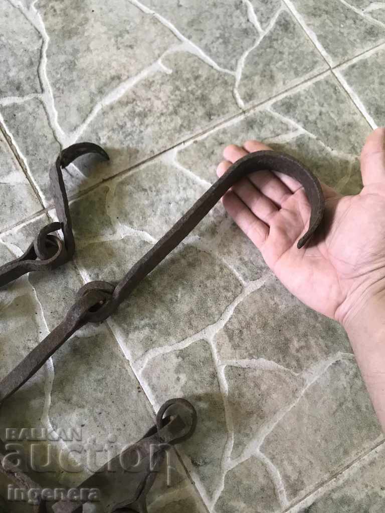 Аукцион ВЕРИГА ЗА ОГНИЩЕ КОВАНО ЖЕЛЯЗО СТАРИННО Аукцион ВЕРИГА ЗА ОГНИЩЕ КОВАНО ЖЕЛЯЗО СТАРИННО