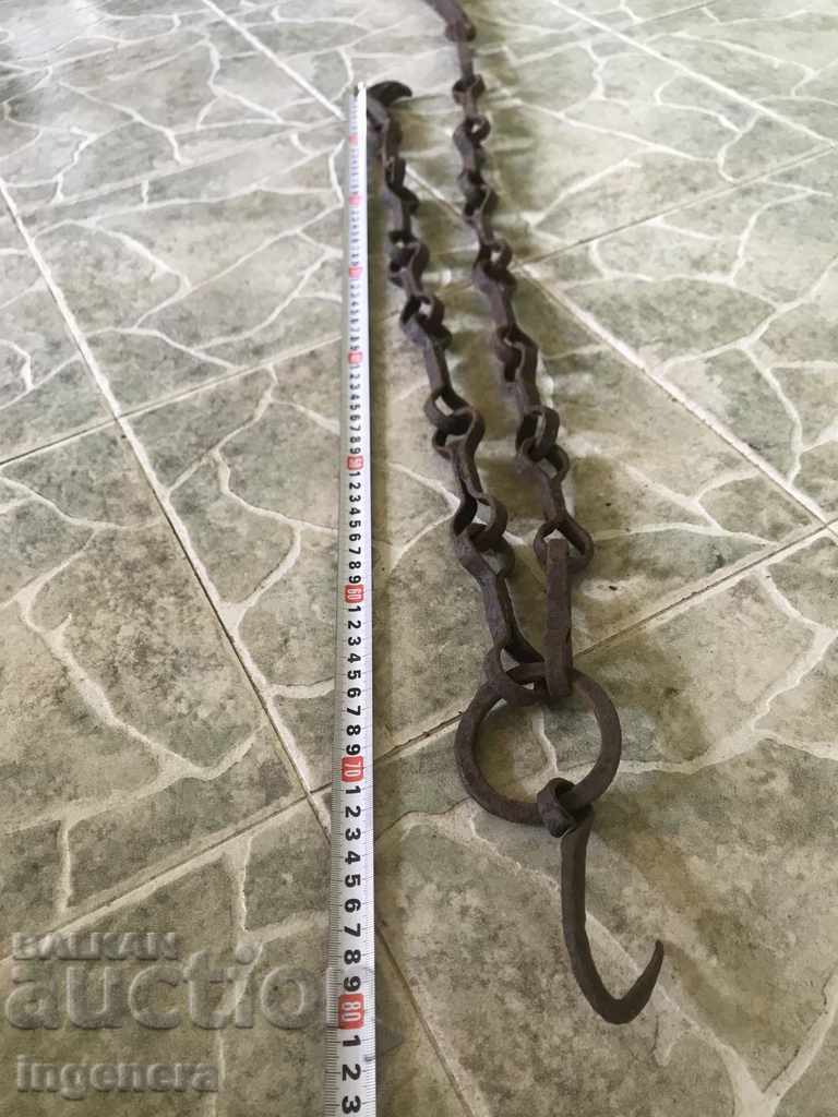 Доставка на ВЕРИГА ЗА ОГНИЩЕ КОВАНО ЖЕЛЯЗО СТАРИННО Доставка на ВЕРИГА ЗА ОГНИЩЕ КОВАНО ЖЕЛЯЗО СТАРИННО