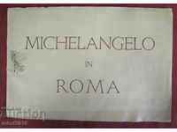 Vechiul album al lui Michelangelo la Roma