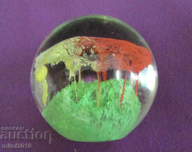 Delivery of Screw 2pcs. Crystal Weights for Paperweight Bureau