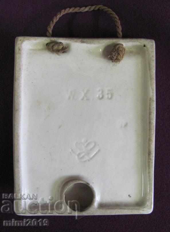 Old Porcelain Picture Goebel marked with price 225.00 BGN | € 115.04 Old Porcelain Picture Goebel marked with price 225.00 BGN | € 115.04