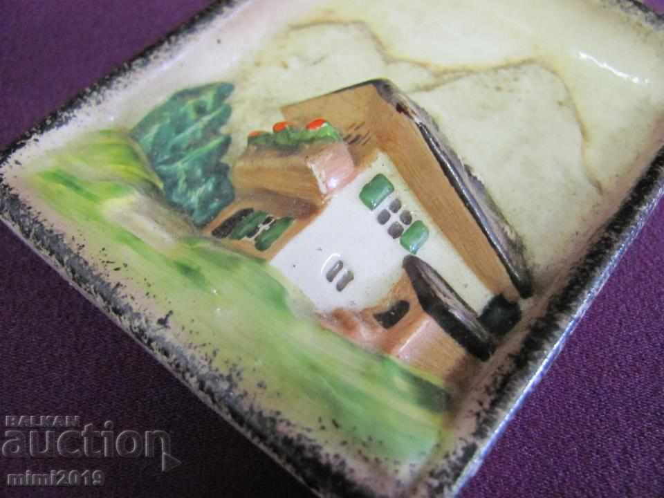 Old Porcelain Picture Goebel marked - 6 Old Porcelain Picture Goebel marked - 6