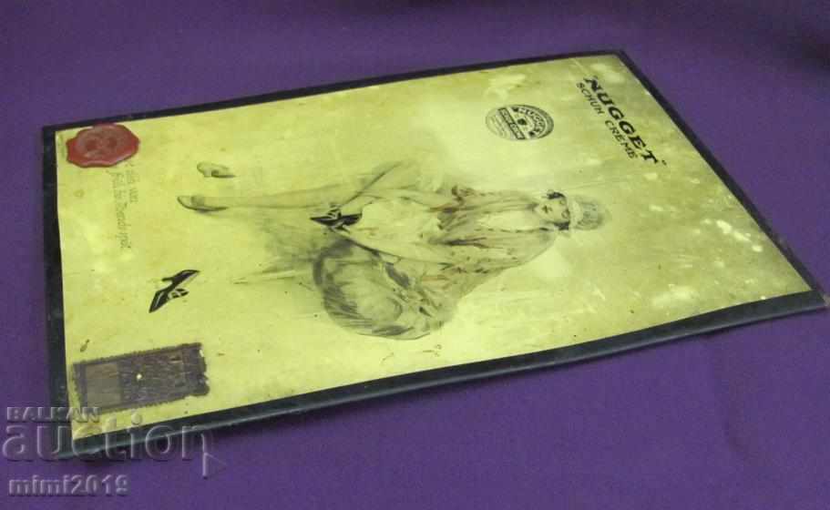 Auction 30s Original Metal Billboard Auction 30s Original Metal Billboard