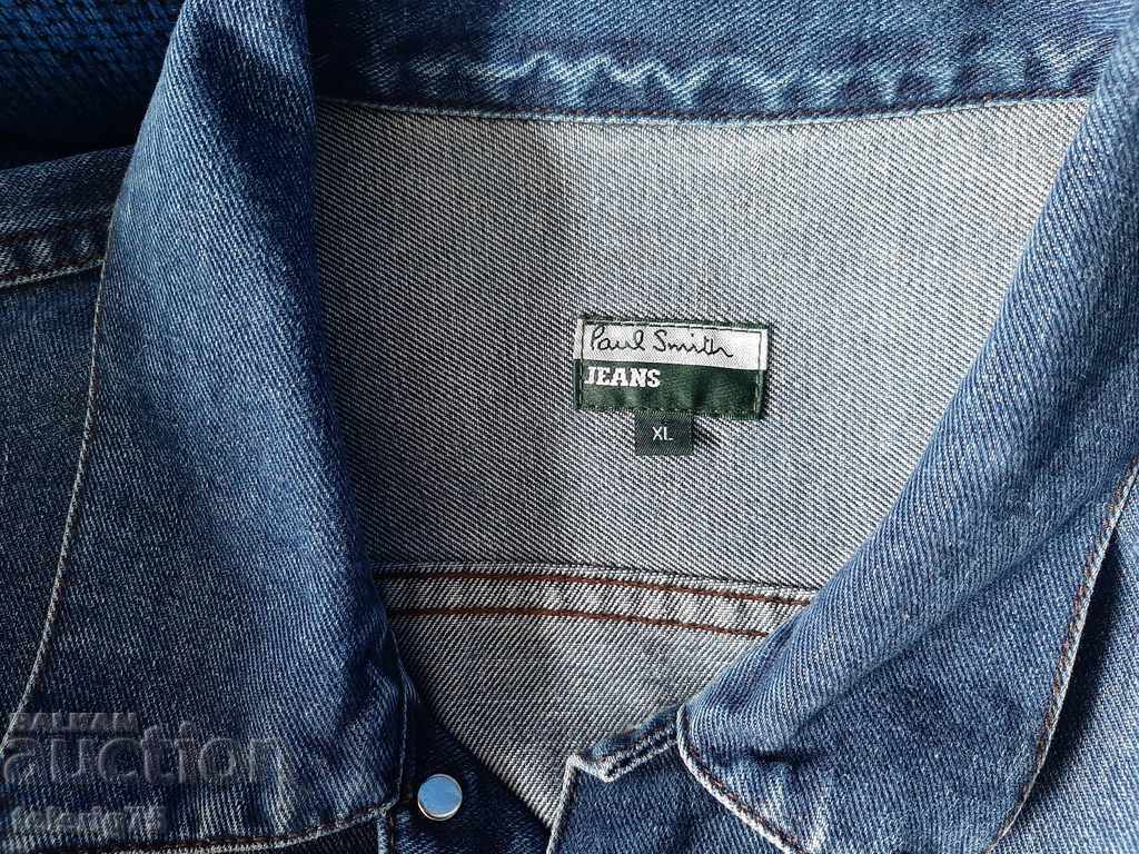 Πρωτότυπο Paul Smith Τζιν Μπουφάν-Σκούρο Μπλε-XL με τιμή 150.00 BGN | € 76.69 Πρωτότυπο Paul Smith Τζιν Μπουφάν-Σκούρο Μπλε-XL με τιμή 150.00 BGN | € 76.69