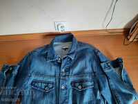 Jachetă de denim Paul Smith originală-Albastru închis-XL