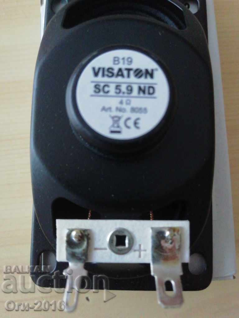 Visaton SC 5.9 ND TV / Speakers 3 W speaker - 6 Visaton SC 5.9 ND TV / Speakers 3 W speaker - 6