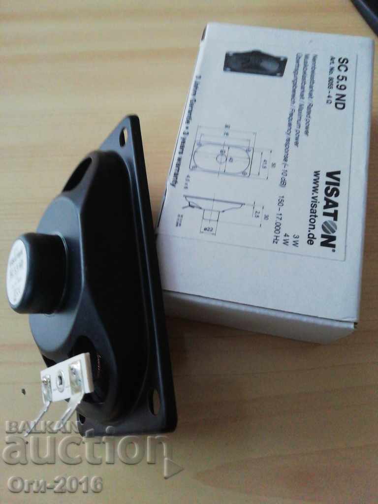 Visaton SC 5.9 ND TV / Speakers 3 W speaker - 7 Visaton SC 5.9 ND TV / Speakers 3 W speaker - 7