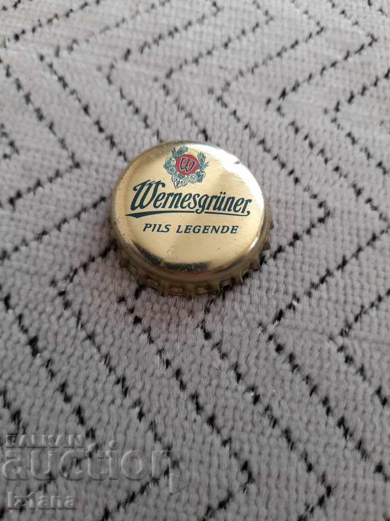 Капачка от бира,пиво Wernesgruner