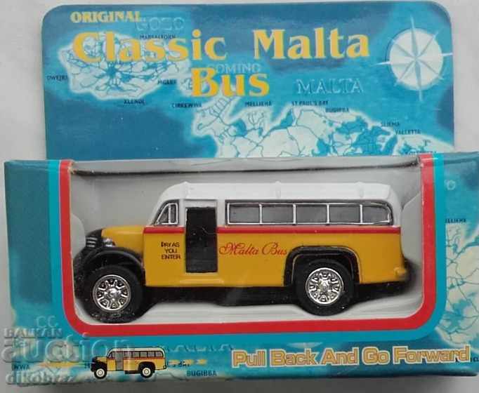 Classic Malta Bus Yellow - Collection cart
