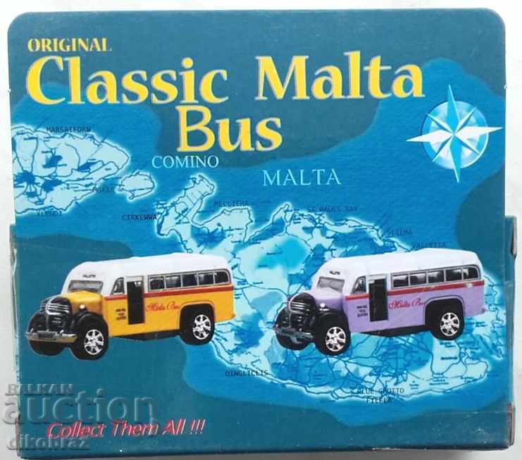 Classic Malta Bus / Malta Bus orange Collection cart with price 24.60 BGN | € 12.58