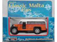 Classic Malta Bus / Малта Автобус оранж  Количка за колекция