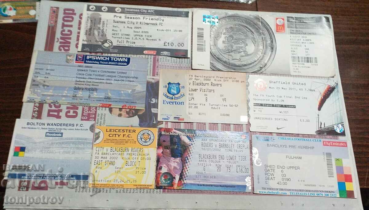 FOOTBALL Tickets - 6 FOOTBALL Tickets - 6