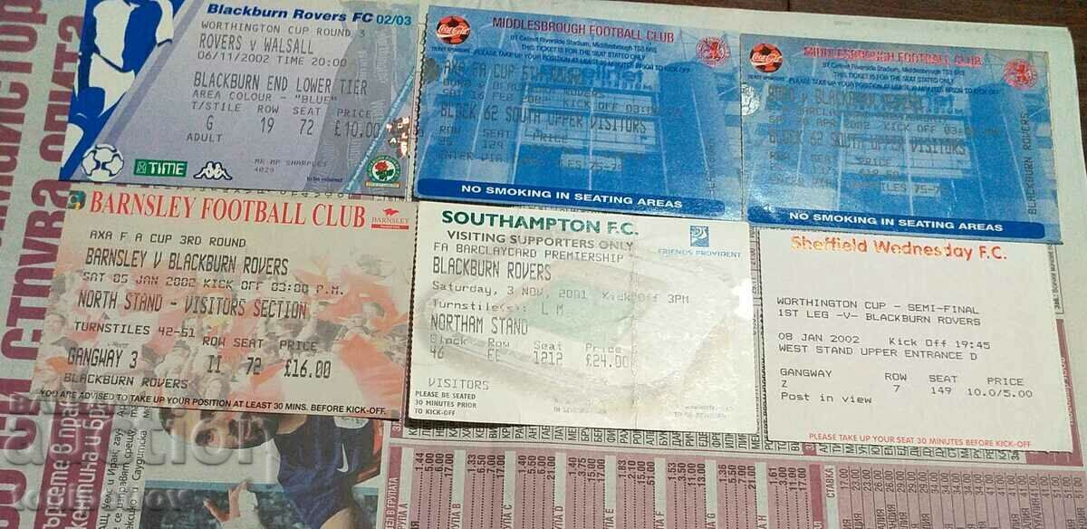 FOOTBALL Tickets - 7 FOOTBALL Tickets - 7