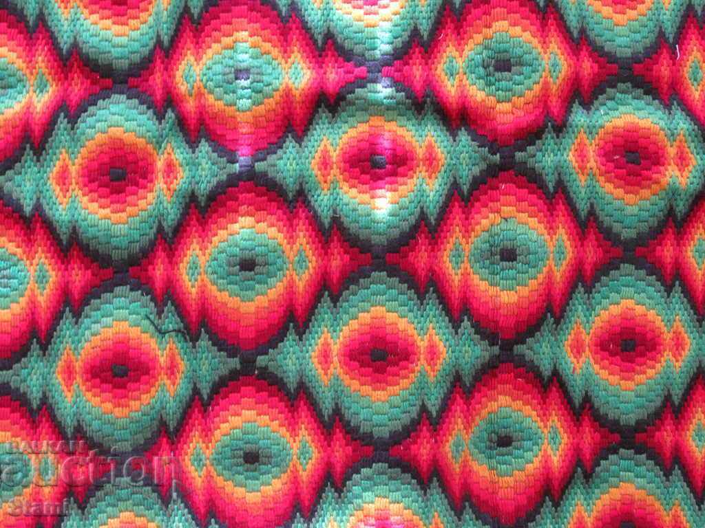 Delivery of Handmade carpet with cotton threads from the 50s of the XX century Delivery of Handmade carpet with cotton threads from the 50s of the XX century