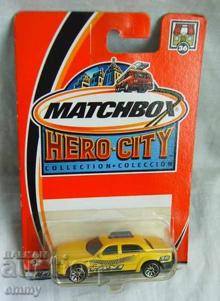Model cărucior Matchbox taxi Taxi Hero-city taxi