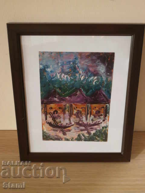 Delivery of Atlantic Ocean Picture Painting of Africa-1 Delivery of Atlantic Ocean Picture Painting of Africa-1