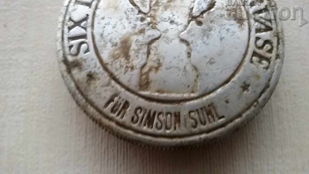 cap for SIMSON six days 1964 silbervase für simson suhl with price 51.00 BGN | € 26.08 cap for SIMSON six days 1964 silbervase für simson suhl with price 51.00 BGN | € 26.08