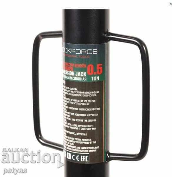 Gearbox jack, 500 kg with RockForce foot pump with price 220.00 BGN | € 112.48 Gearbox jack, 500 kg with RockForce foot pump with price 220.00 BGN | € 112.48