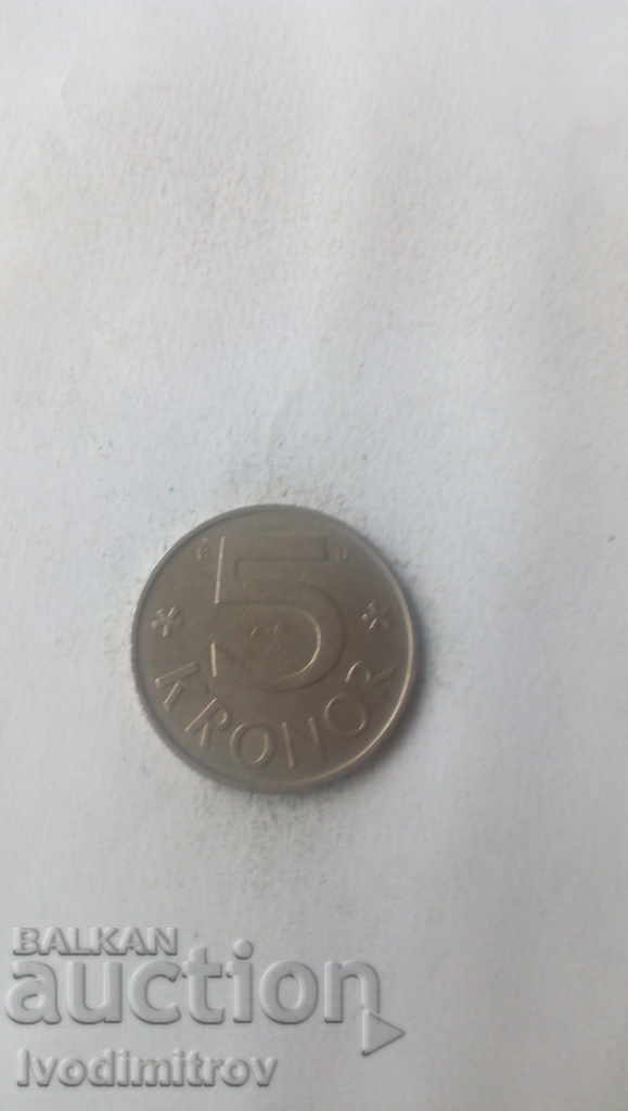 Sweden 5 kroner 1979