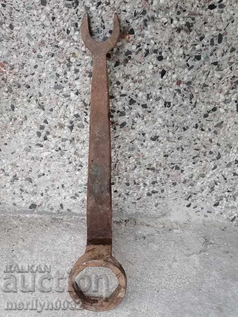 An old forged key from a wagon-workshop wagon workshop - 5