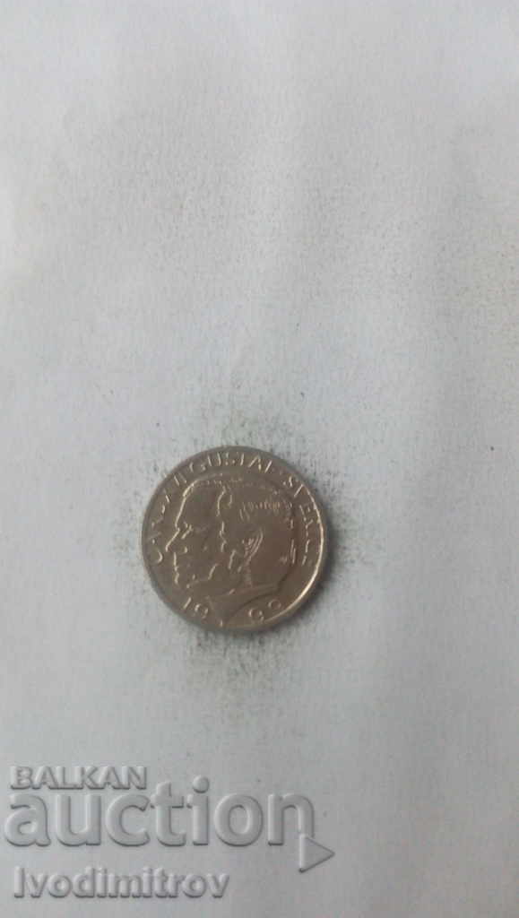 Sweden 1 krona 1999 with price 0.65 BGN | € 0.33 Sweden 1 krona 1999 with price 0.65 BGN | € 0.33