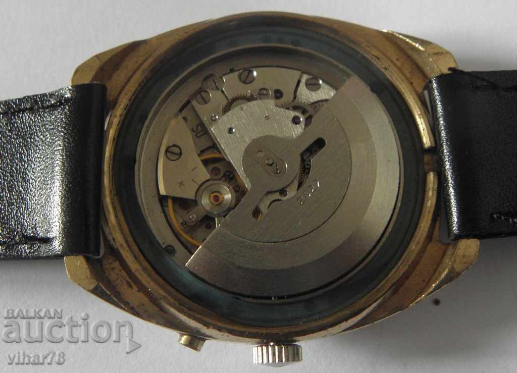 Доставка на МЪЖКИ ПОЗЛАТЕН ЧАСОВНИК СЛАВА АВТОМАТИЧЕН Доставка на МЪЖКИ ПОЗЛАТЕН ЧАСОВНИК СЛАВА АВТОМАТИЧЕН