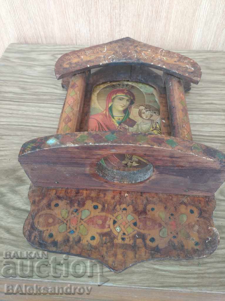 Auction Old home iconostasis Auction Old home iconostasis