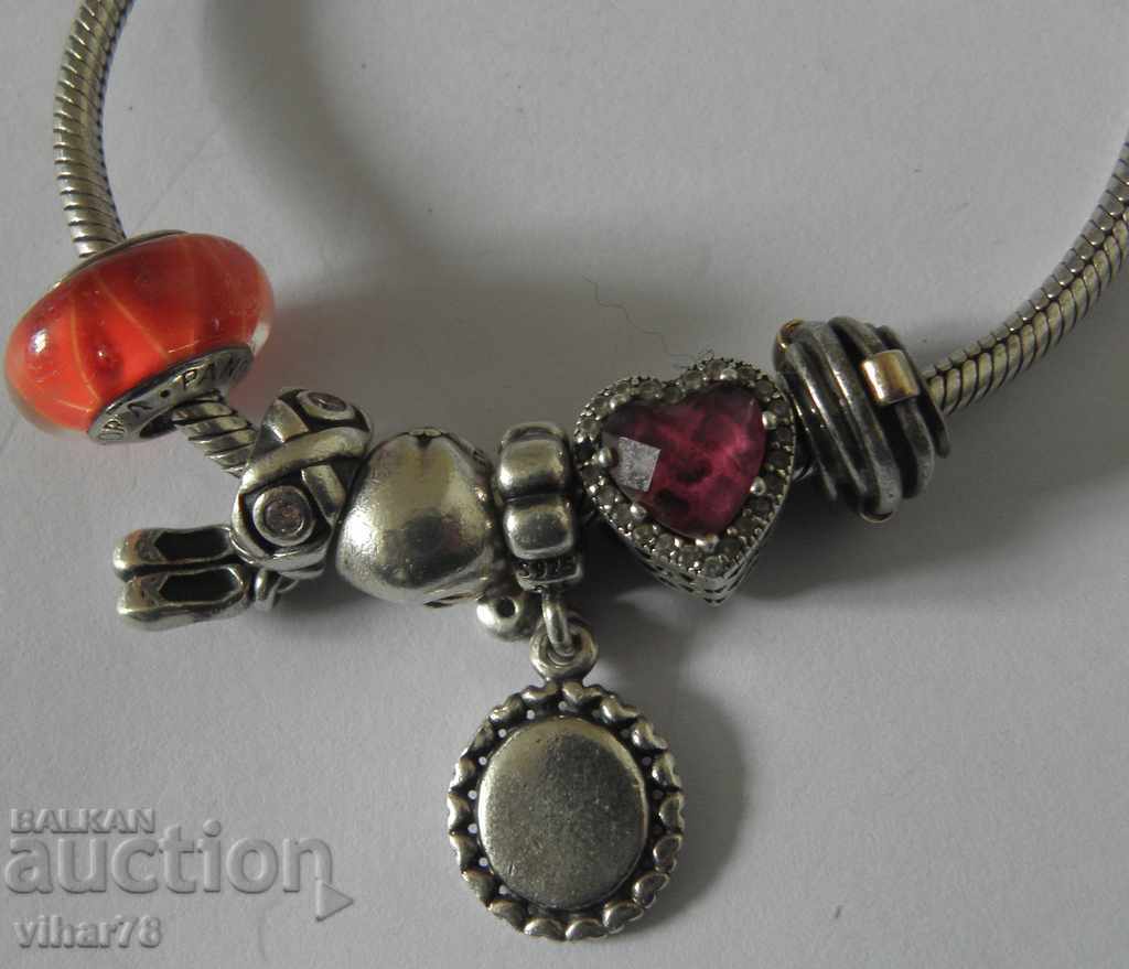 SILVER BRACELET PANDORA with price 159.99 BGN | € 81.80 SILVER BRACELET PANDORA with price 159.99 BGN | € 81.80