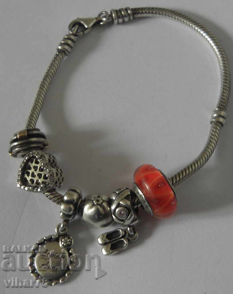 Auction SILVER BRACELET PANDORA Auction SILVER BRACELET PANDORA