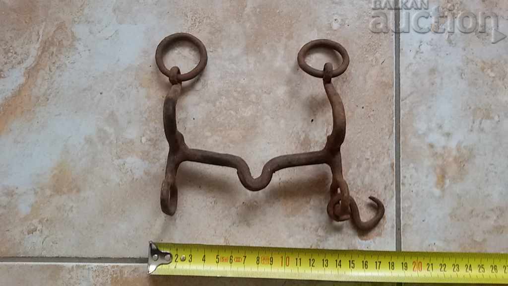 Old forged horse bridle