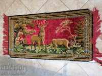 Authentic Antique Plush Wall Carpet