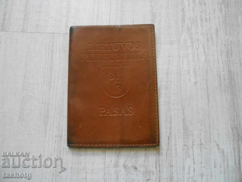 OLD INTERESTING GENUINE LEATHER BINDING! - 5